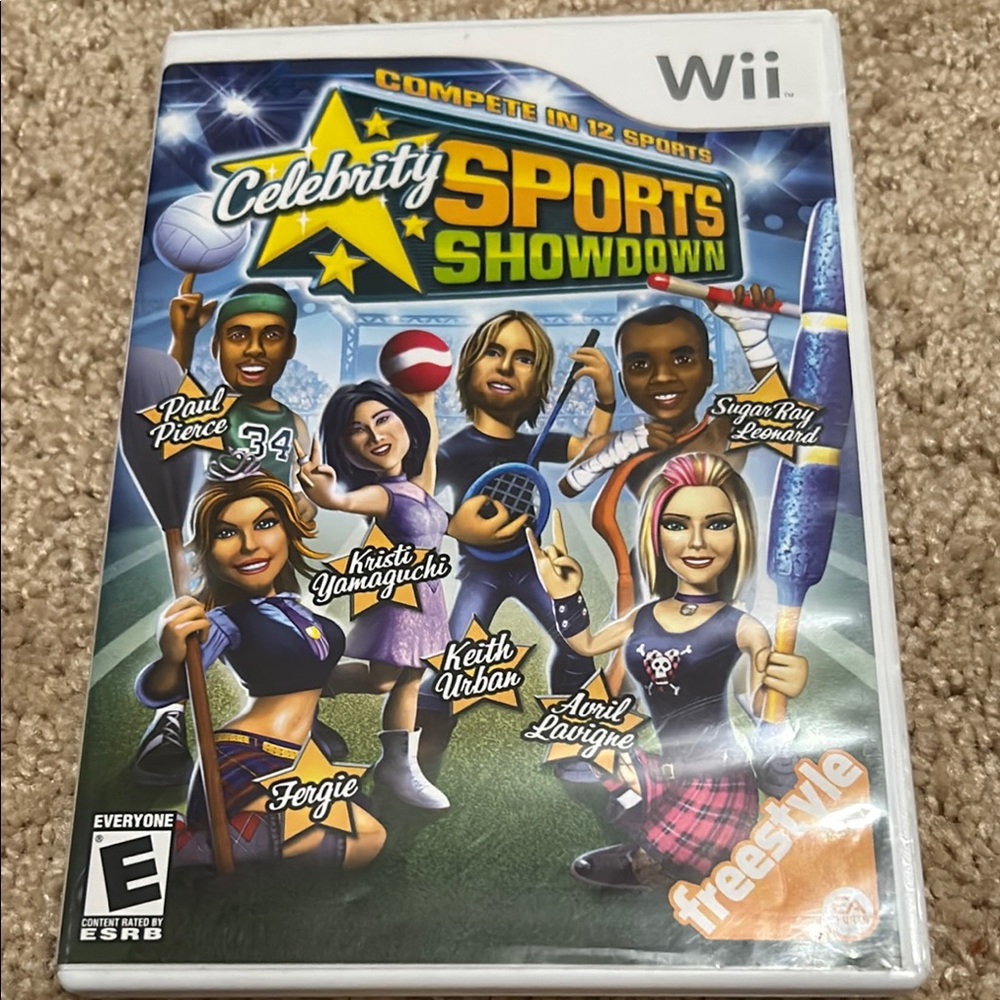 Celebrity Sports Showdown Wii Game